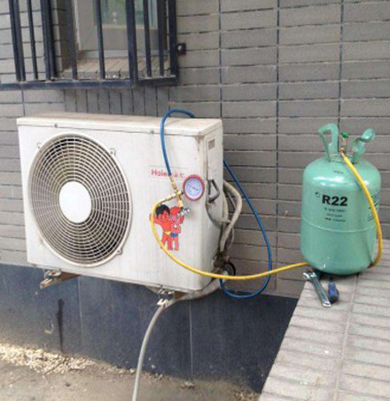 甘泉空调加氟