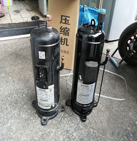 甘泉中央空调压缩机的更换维修